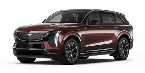 Dark red Cadillac ESCALADE IQ